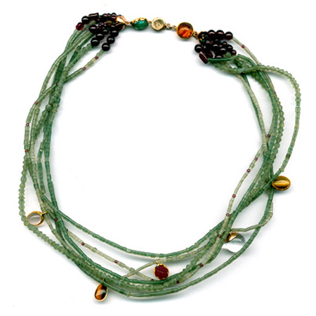Mehrreihige Serpentinkette